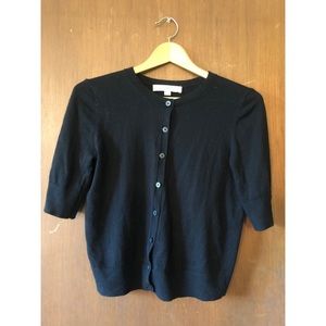 LOFT 3/4 Sleeve Button Down Cardigan